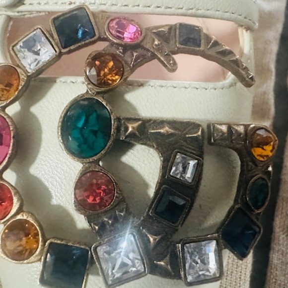 Gucci Jeweled Bamboo Heel Pumps (Size 39) US 8.5 ONLY WORN A FEW TIMES!! - Picture 12 of 14